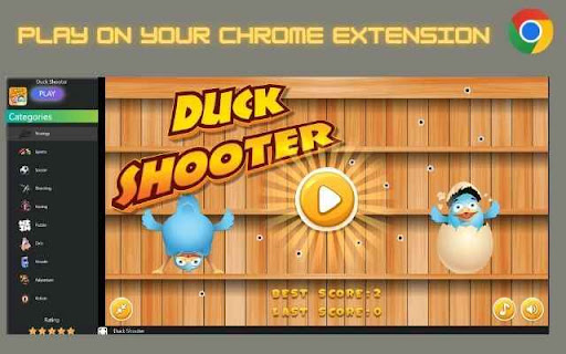 Play Duck Hunter [Shooter Game]  from Chrome web store to be run with OffiDocs Chromium online